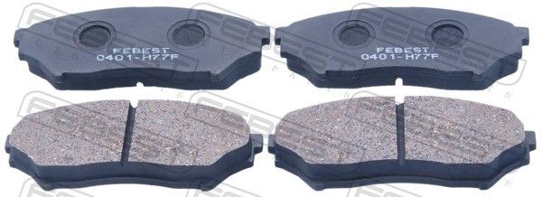 FEBEST Bremseklodser Varenummer: 0401-H77F billige