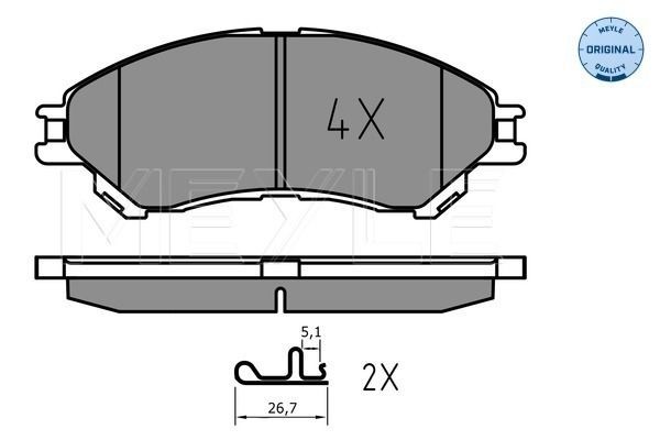 MEYLE Serpentine belt Article number: 050 005 1788 cheaply