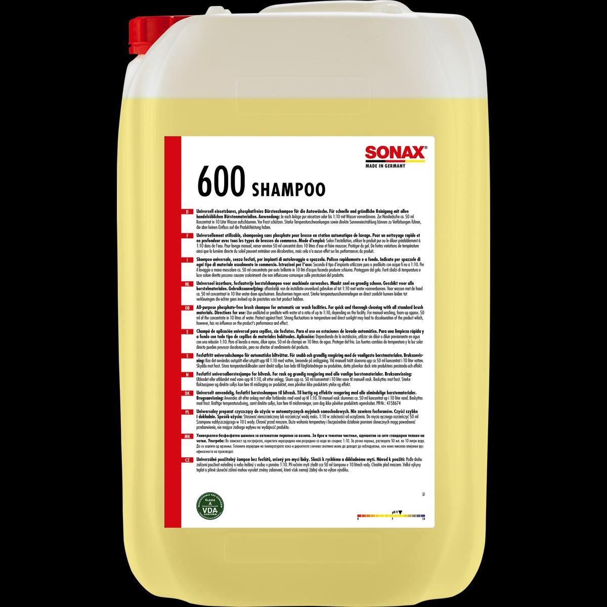 SONAX Bilshampoo Varenummer: 06007050 billige
