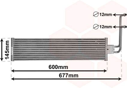 VAN WEZEL Oil Cooler, steering system Article number: 06013722 cheaply
