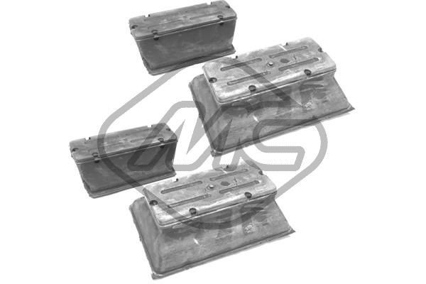 Metalcaucho 06100 Bush, leaf spring LT 2.3 143 PS Petrol 2006