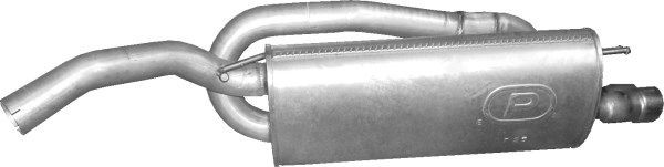 POLMO Rear silencer Article number: 07.25 cheaply