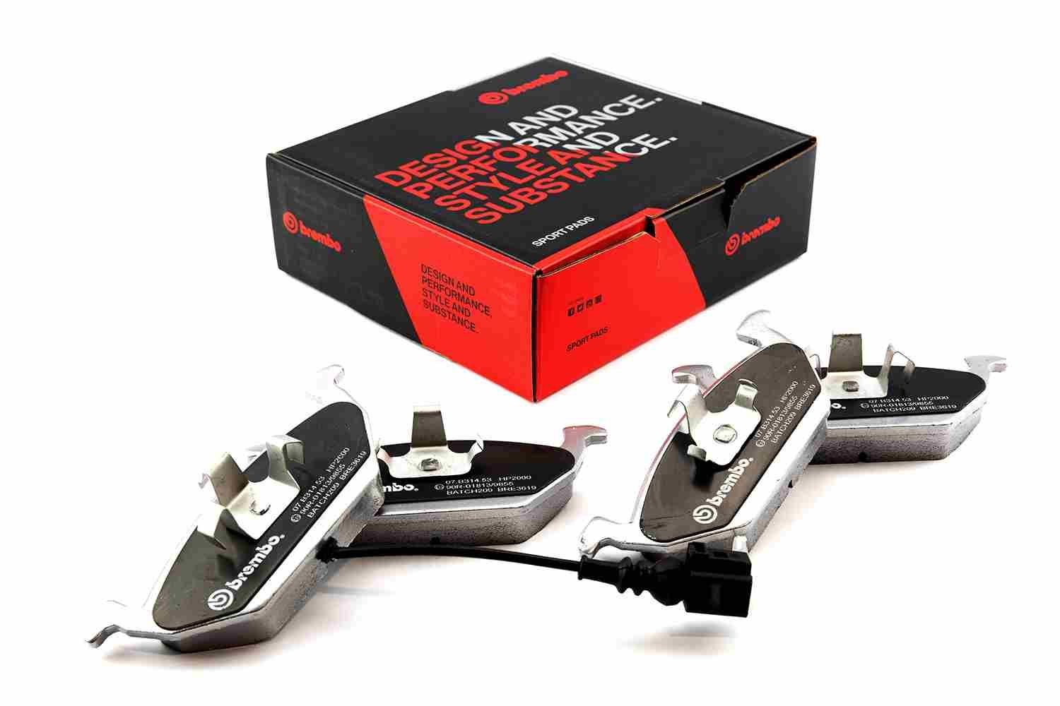 BREMBO High Performance Brake Pad Set Article number: 07.B314.53 cheaply