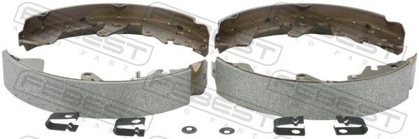 FEBEST Brake Shoe Set Article number: 0702-JB627R cheaply