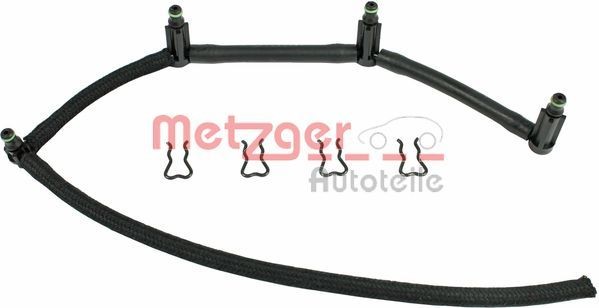 METZGER 0840060 Hose, fuel overflow FOCUS 1.6 TDCi 109 PS Diesel 2007
