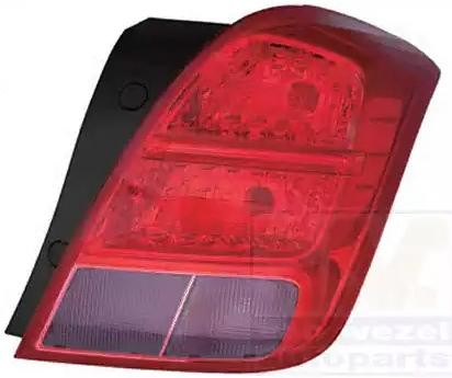 VAN WEZEL Rear light Article number: 0845932 cheaply