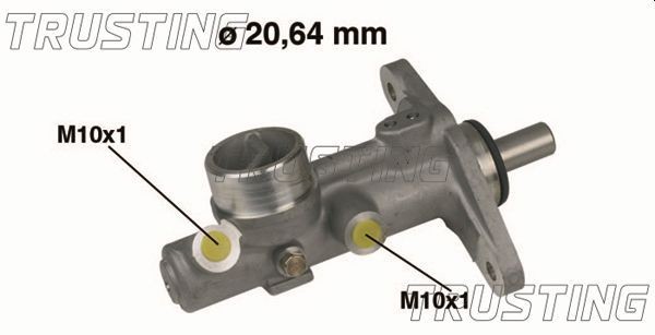 TRUSTING Brake pad set Article number: 089.0 cheaply