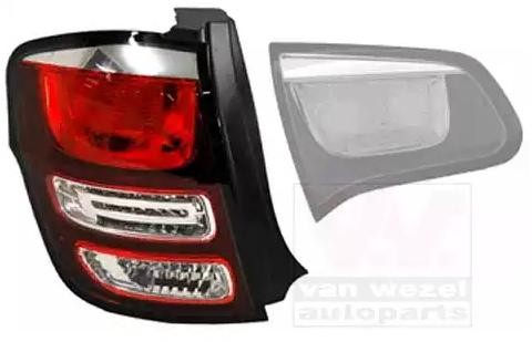 VAN WEZEL Rear light Article number: 0934931 cheaply