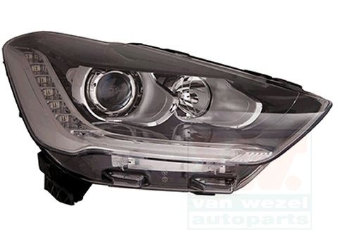 VAN WEZEL Headlight Article number: 0968964N cheaply