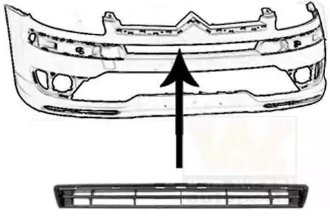 VAN WEZEL Radiator Grille Article number: 0970510 cheaply