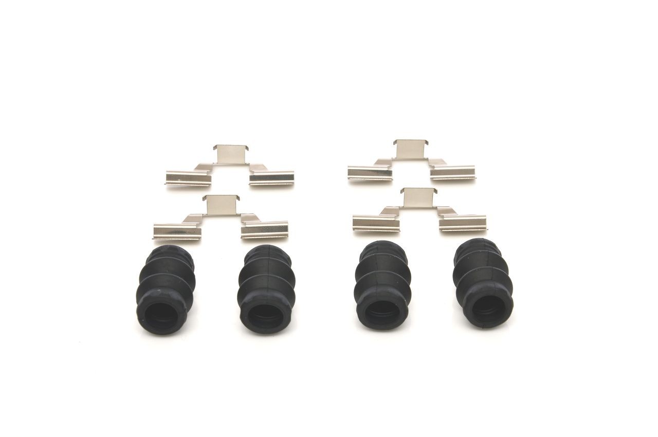BOSCH 1 987 474 820 Lisakomplekt, ketaspiduriklotsid FLUENCE 2.0 143 HP Bensiin
