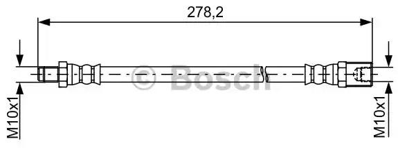 BOSCH Brake hose Article number: 1 987 481 846 cheaply