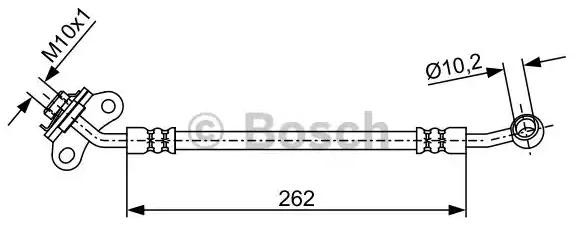 BOSCH Brake hose Article number: 1 987 481 885 cheaply