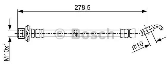 BOSCH Brake hose Article number: 1 987 481 906 cheaply