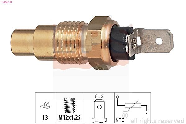 EPS Sensor, coolant temperature Article number: 1.830.121 cheaply