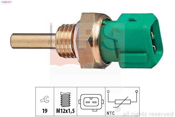 EPS Sensor, coolant temperature Article number: 1.830.211 cheaply