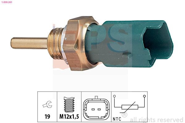 EPS Sensor, coolant temperature Article number: 1.830.261 cheaply
