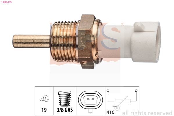 EPS Sensor, coolant temperature Article number: 1.830.335 cheaply