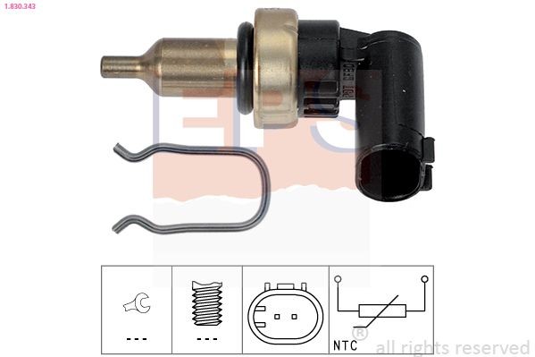 EPS Sensor, coolant temperature Article number: 1.830.343 cheaply