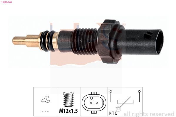 EPS Sensor, coolant temperature Article number: 1.830.348 cheaply