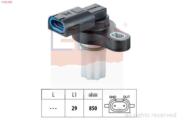 EPS Omdrejningssensor, automat gear Varenummer: 1.953.309 billige