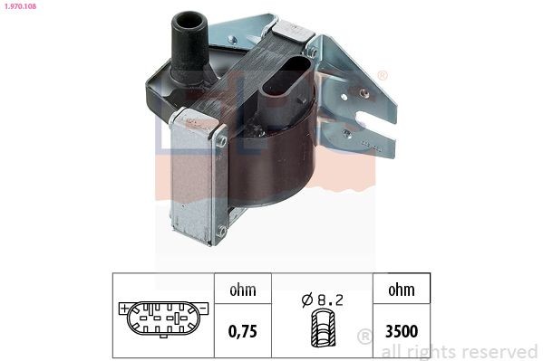 EPS Ignition coil Article number: 1.970.108 cheaply