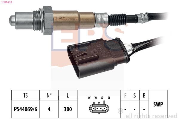 EPS Lambda sensor Article number: 1.998.210 cheaply