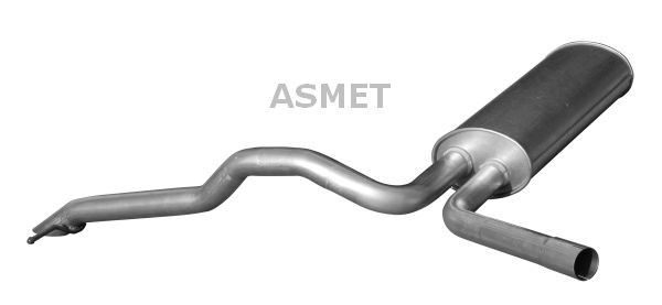 ASMET Rear silencer Article number: 10.125 cheaply