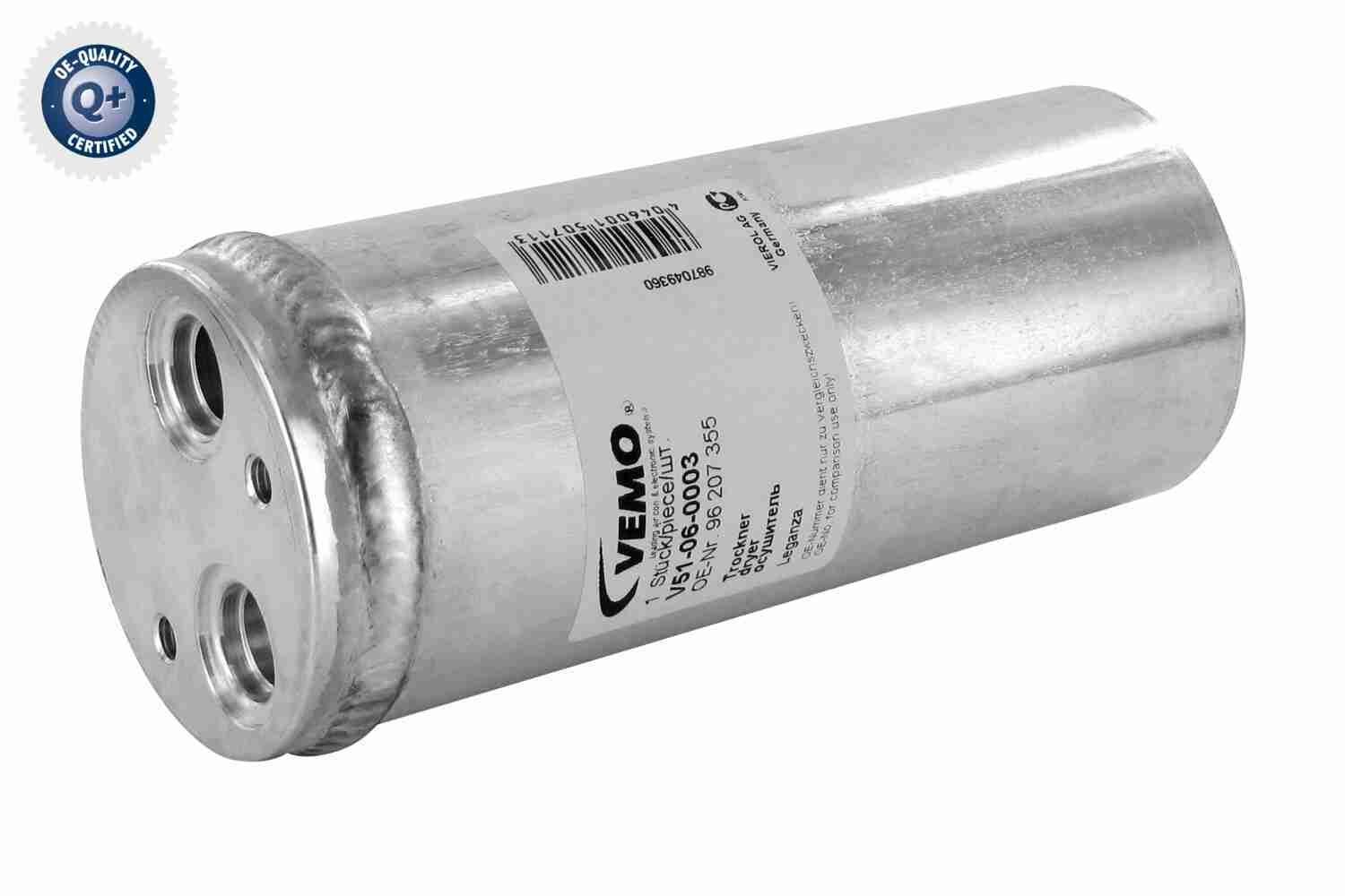 VEMO Dryer, air conditioning Article number: V51-06-0003 cheaply
