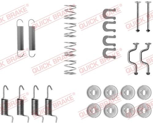 KAWE Brake shoe fitting kit Article number: 105-0810 cheaply