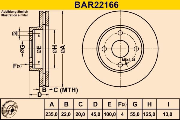Barum Piduriketas Artikli number: BAR22166 soodsalt