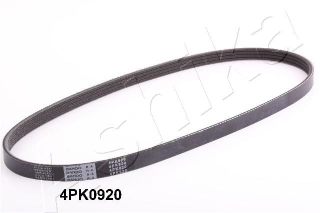 ASHIKA Serpentine belt Article number: 112-4PK920 cheaply