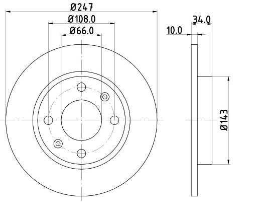 Barum Brake disc Article number: BAR10187 cheaply