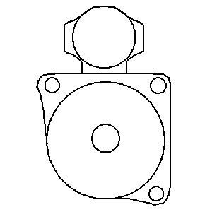 HC-Cargo Starter motor Article number: 114778 cheaply
