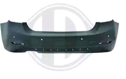 DIEDERICHS 1217156 Paraurti posteriore Serie 3 325 d 211 CV Diesel 2018