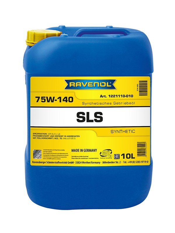 RAVENOL Akselgearolie SLS Varenummer: 1221110-010-01-999 billige