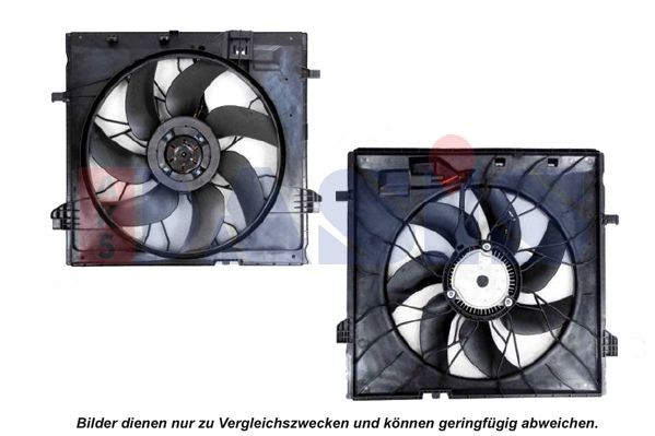 AKS DASIS Fan, radiator Article number: 128184N cheaply