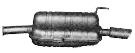 IMASAF Rear silencer Article number: 13.48.07 cheaply