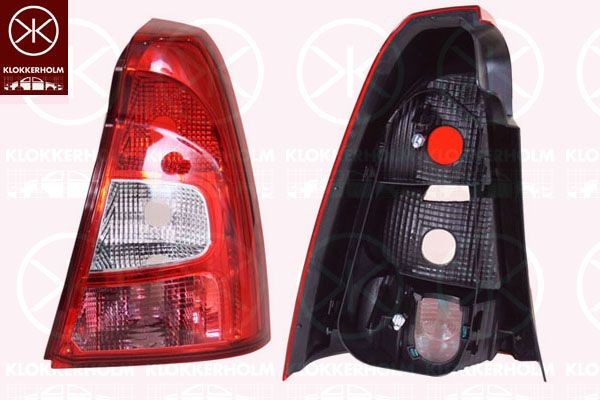 KLOKKERHOLM Rear light Article number: 13010716 cheaply