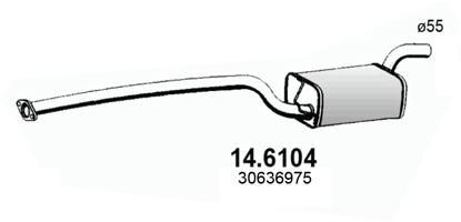 ASSO Kesksummuti Artikli number: 14.6104 soodsalt