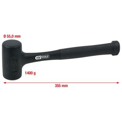 KS TOOLS Gummihammer artikkelnummer: 140.5257 billig
