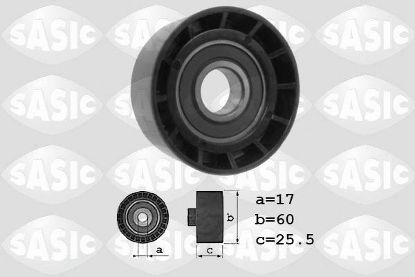 SASIC Deflection / Guide Pulley, v-ribbed belt Article number: 1624005 cheaply
