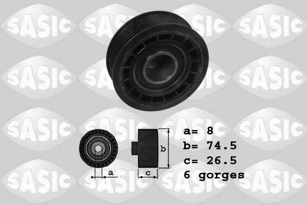 SASIC Deflection / Guide Pulley, v-ribbed belt Article number: 1626152 cheaply