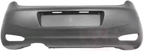 VAN WEZEL 1630546 Rear bumper PUNTO 1.3 JTD Multijet (199.AYR1A, 199.BYR1A) 90 PS Diesel