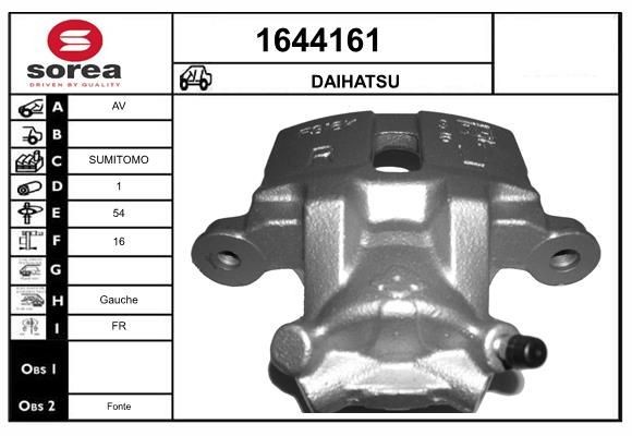 SNRA Brake caliper Article number: 1644161 cheaply