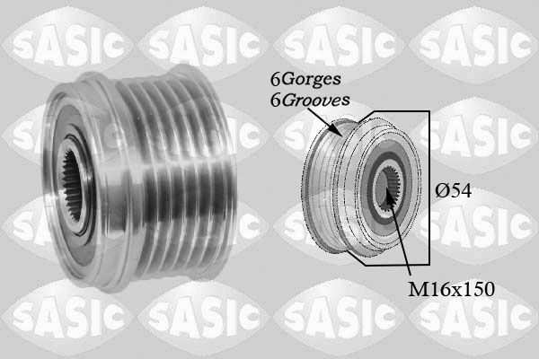 SASIC Pulley, alternator Article number: 1676029 cheaply