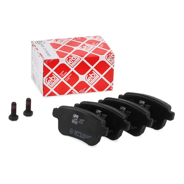 FEBI BILSTEIN Brake pad set Article number: 16897 cheaply