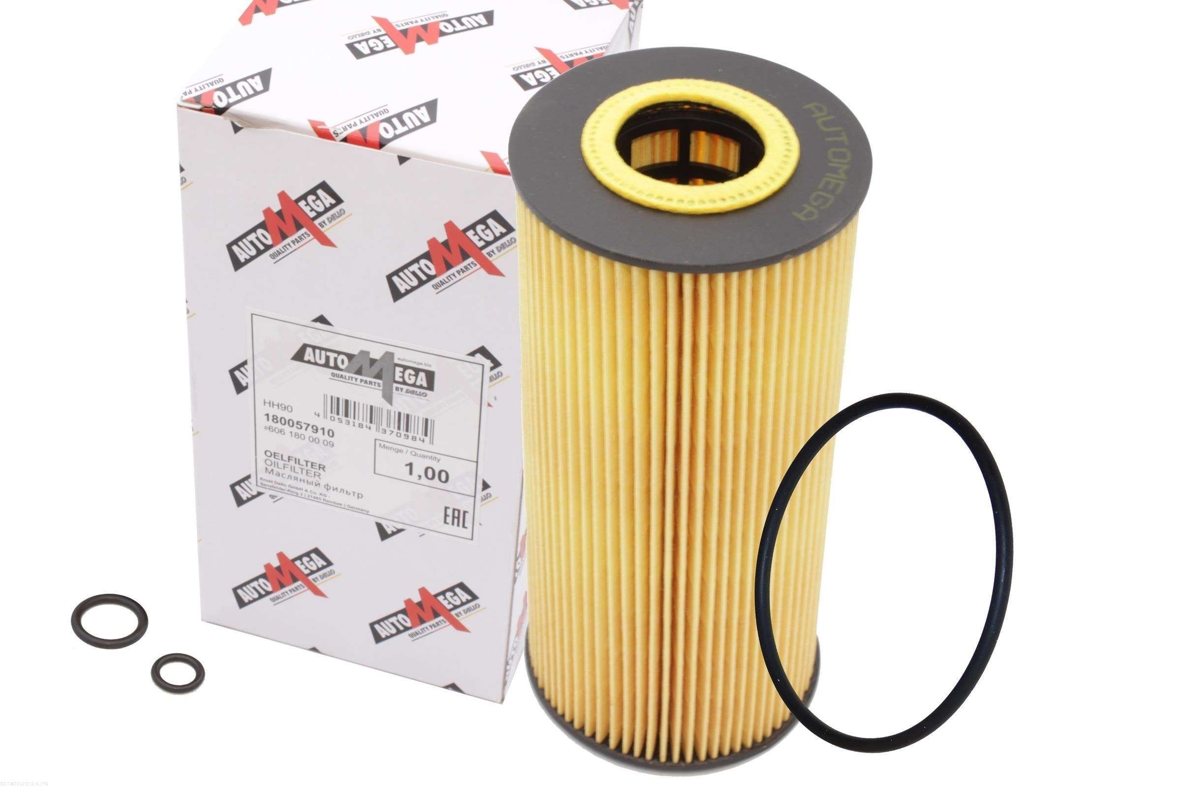 AUTOMEGA Oil filter Article number: 180057910 cheaply