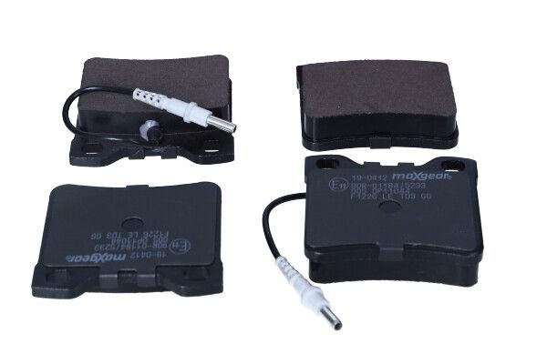 MAXGEAR Brake pad set Article number: 19-0412 cheaply