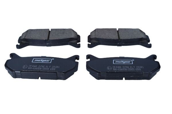 MAXGEAR Bremseklodser Varenummer: 19-0460 billige